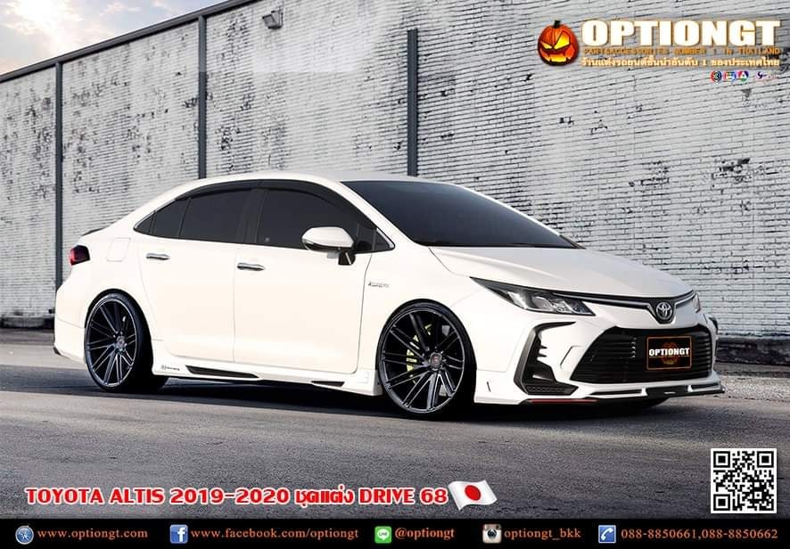 OPTIONGT | All New Toyota Altis 2019-2020 ชุดแต่ง Drive68