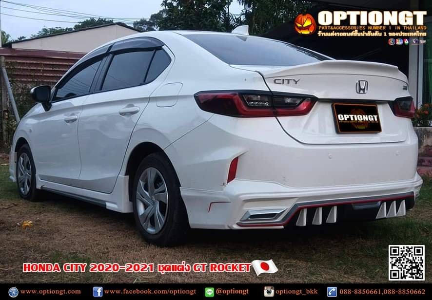 OPTIONGT | All New Honda City 2020-2021 ชุดแต่ง GT-Rocket